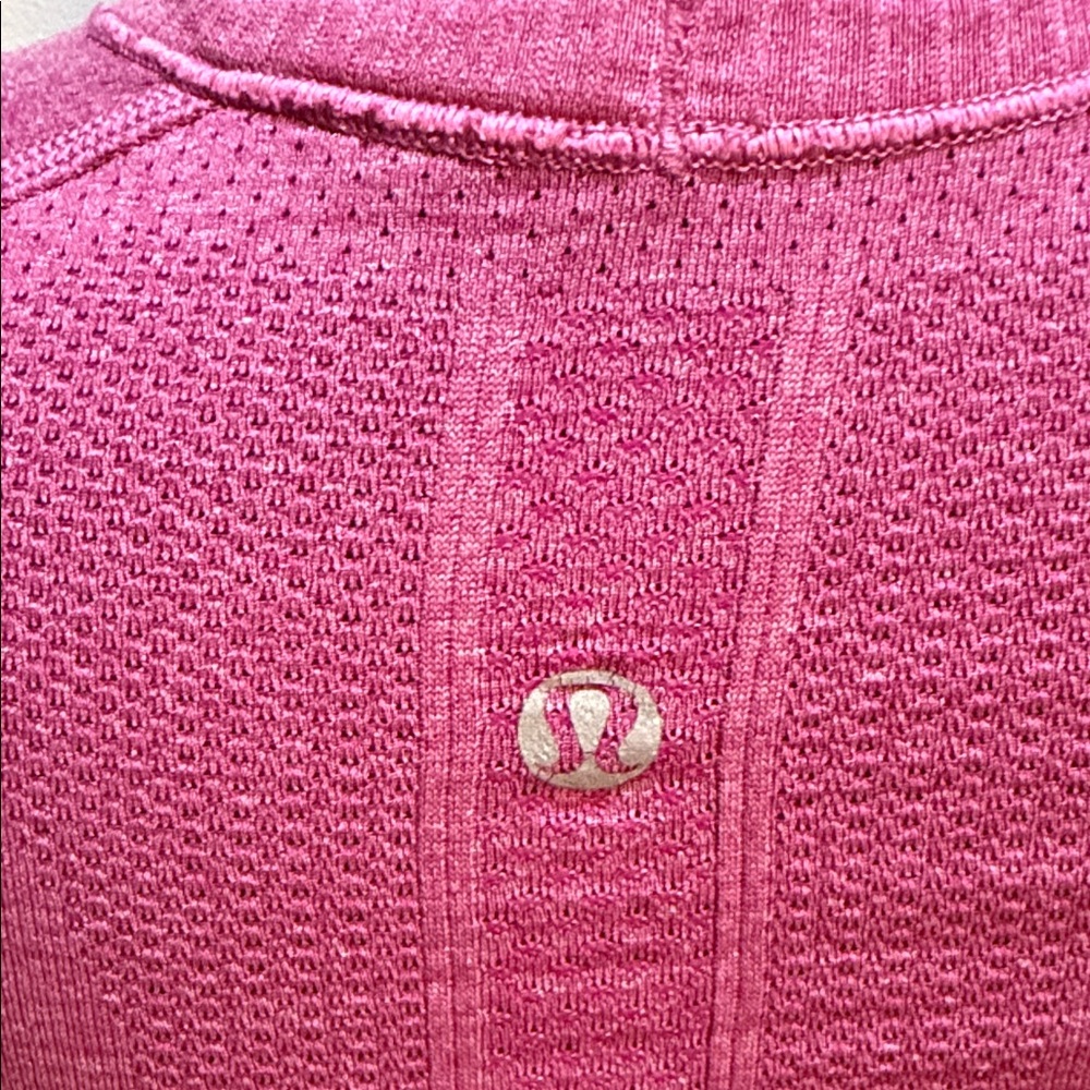 lululemon athletica Fuchsia Long Sleeve Tee - Picture 2 of 8